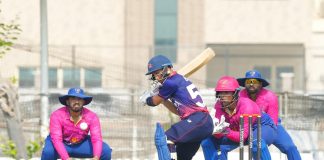 विश्वकप लिग–२ : यूएईलाई नेपालले दियो २४० रनको लक्ष्य