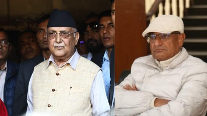kp sharma oli and ramesh lekhak arrested
