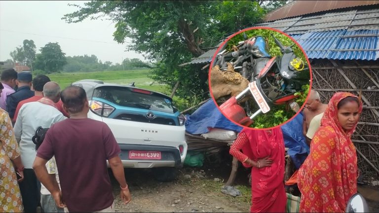 बाराबाट रवाना लिएर हिँडेका वरिष्ठ सईको डाक्टरले चलाएको कारको ठक्करबाट मृत्यु